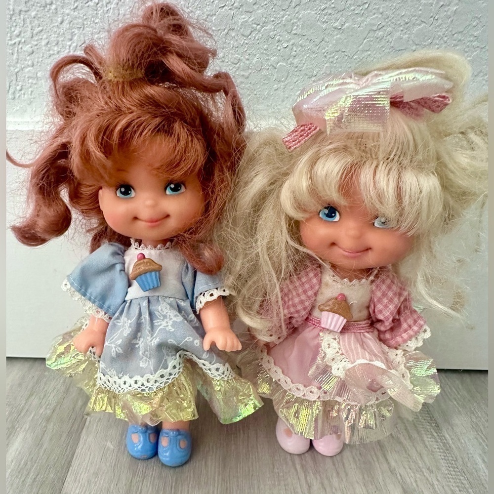 1979 Vintage Toy Strawberry Shortcake Doll Set Of 2 - Picture 1 of 3